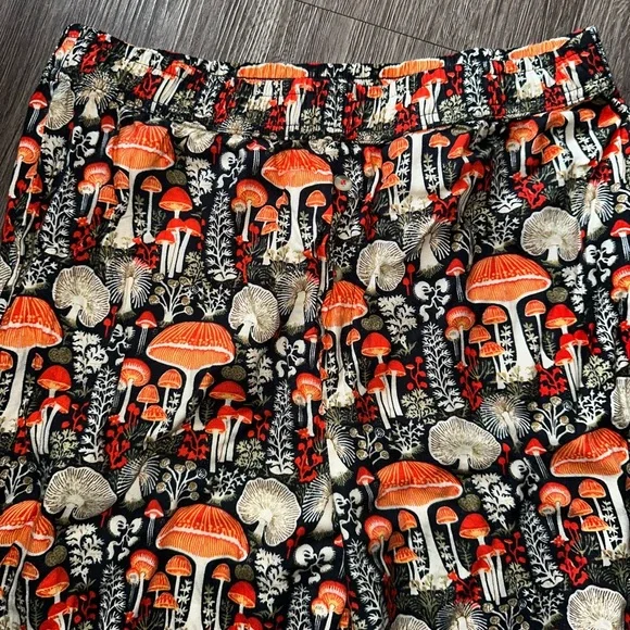 Anthropologie woodland mushroom print - Picture 4 of 16